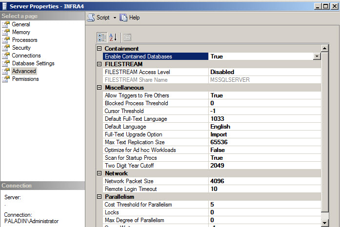 Move database