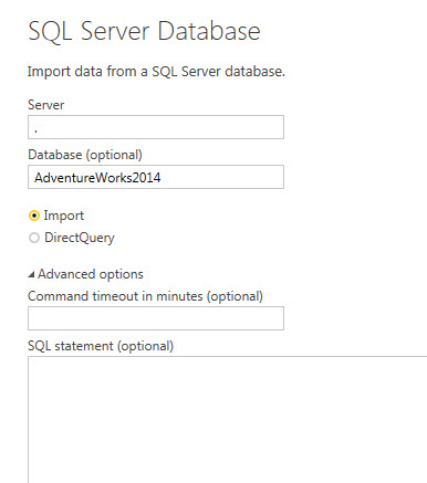 SQL Server Database Connection