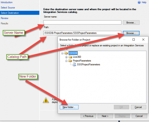 Deploying Packages To Sql Server Integration Services