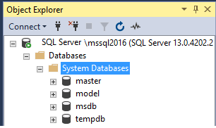Sql Server System Databases The Model Database