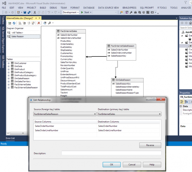 Using Many To Many Relationships In Sql Server Analysis