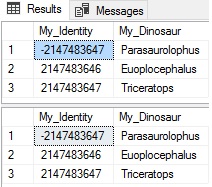 Identity range example