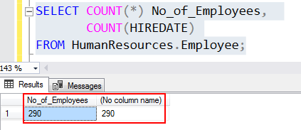 count sql big results server overview same case