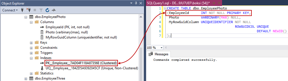 Create Index In Stored Procedure Sql Server