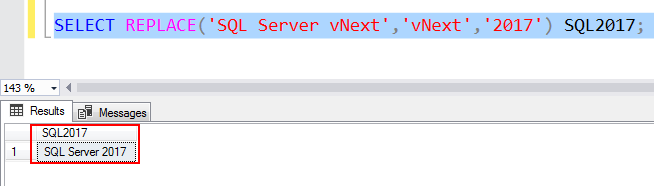 Overview Of The SQL REPLACE Function