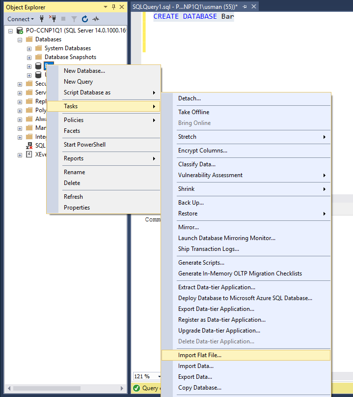 How To Import A Csv File Into A Database Using Sql Server Management 5414