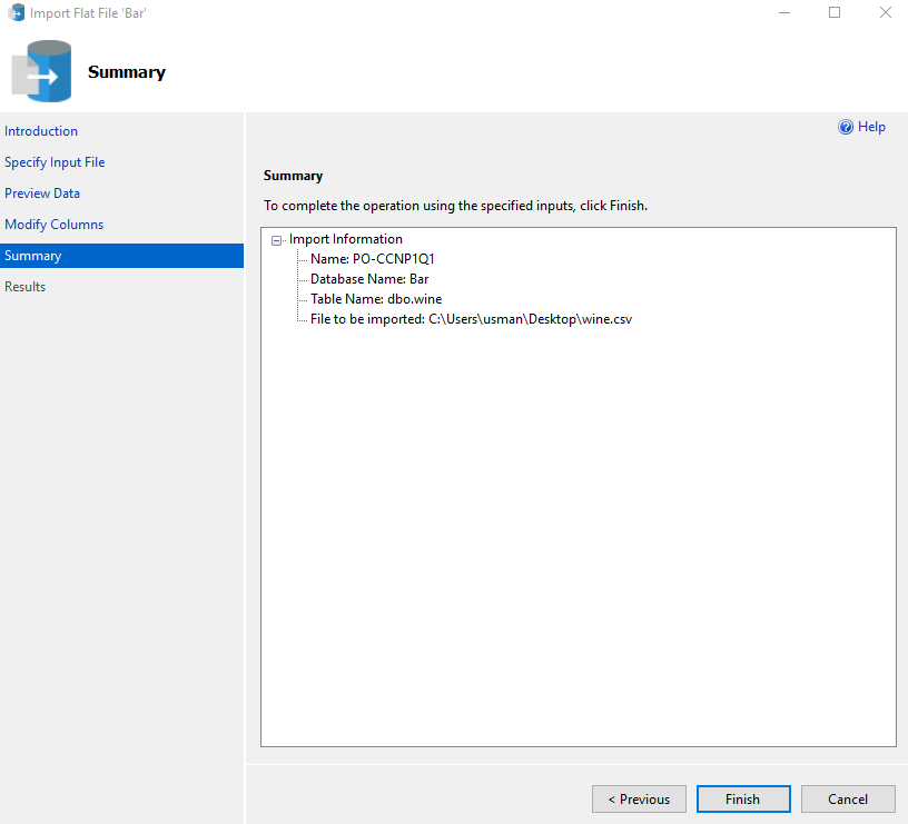 Csv sql server. Import Flat file Insert data Error.