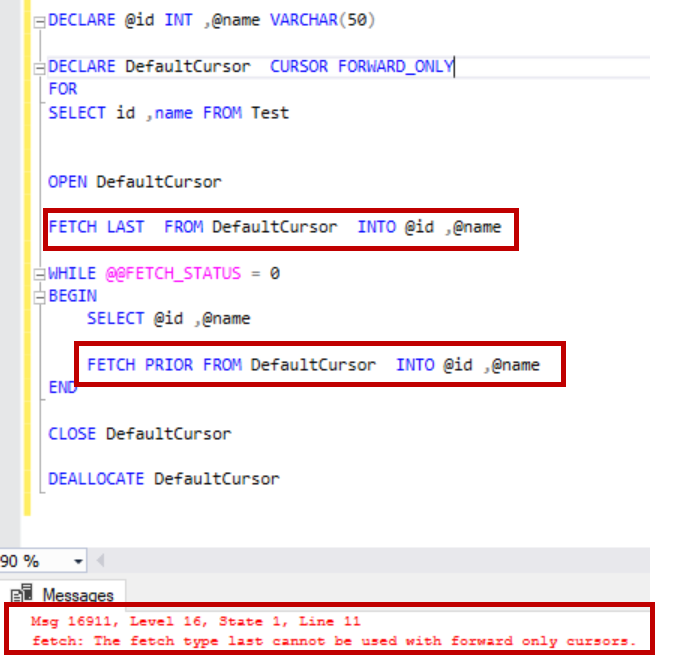 Learn Sql Sql Server Cursors Vrogue