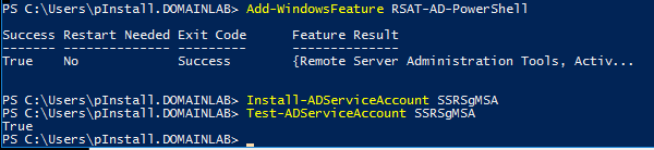 Powershell command for adding windows feature