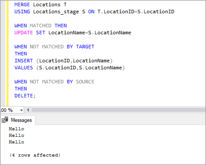 SQL Server MERGE Statement Overview And Examples