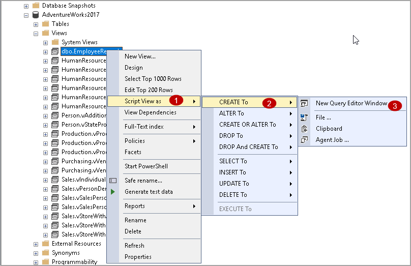 SQL View - A complete introduction and walk-through