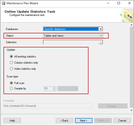 Sql Update Statistics Full Scan