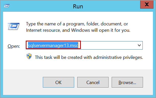 Sql server configuration manager как запустить windows 10