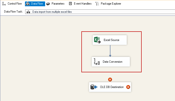 Add a Data conversion task