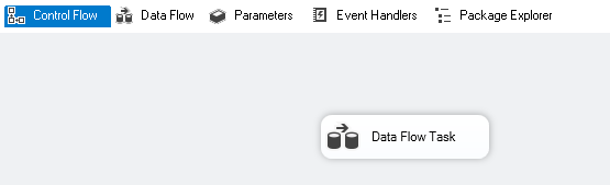 Add a data flow task for data import