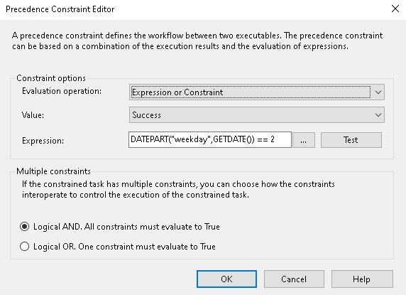 Expressions or Constraint