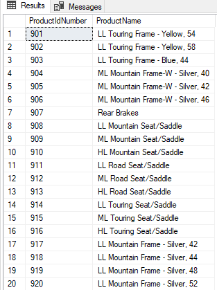 How to retrieve data from a view in SQL?