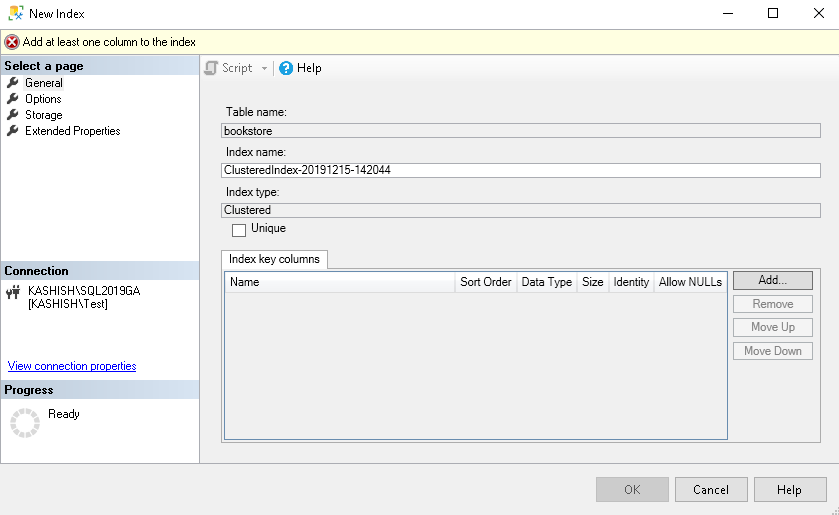 Index options