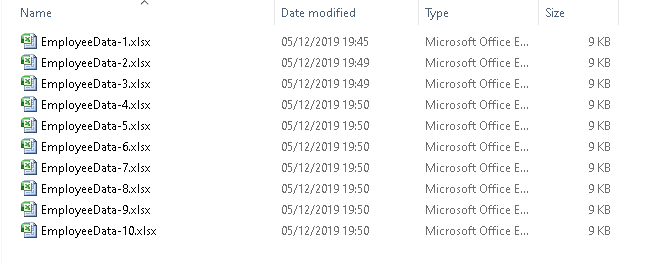 Import Data From Multiple Excel Files Into Sql Server Tables Using An Ssis Package