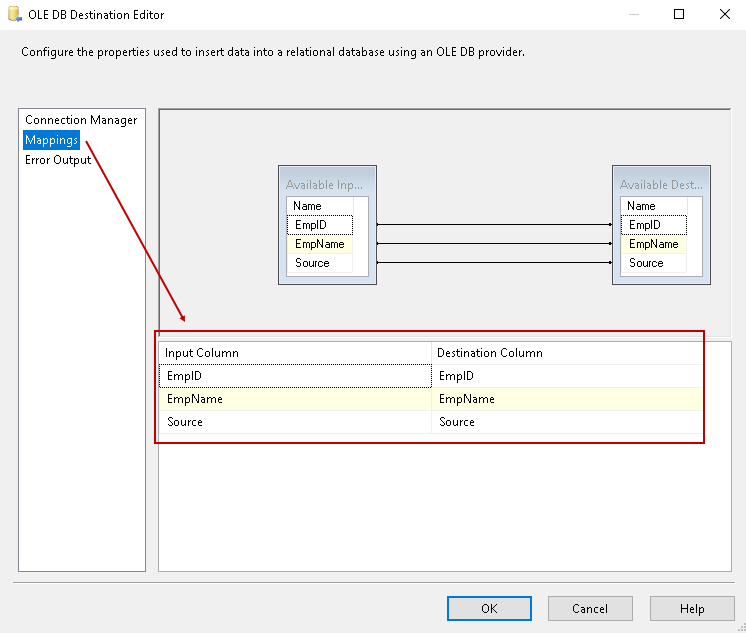 Validate mappings