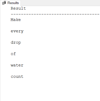 CONCAT function usage with CHAR(13) and CHAR(10)