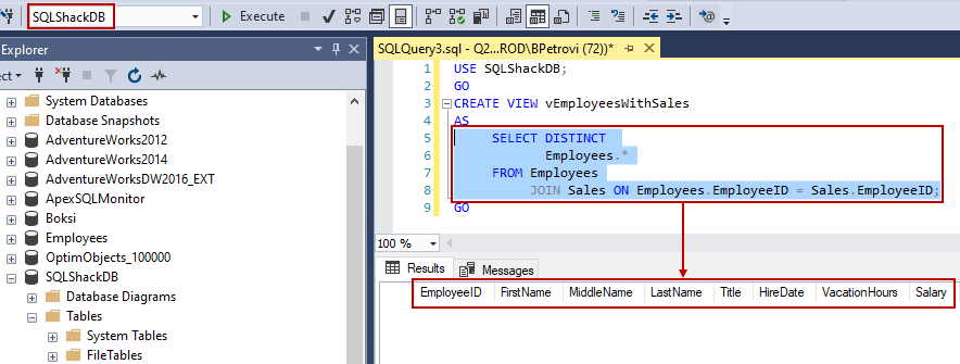 Sql Server Create View By Examples Tutorial Vrogue