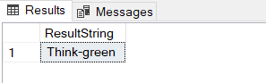 Usage of the CONCAT function in SQL with variables