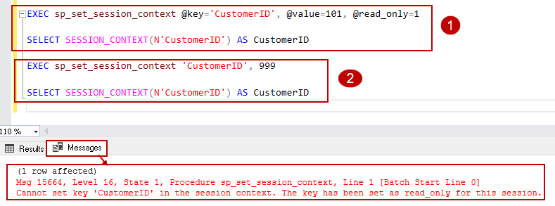 Update value for a read-only key in the session