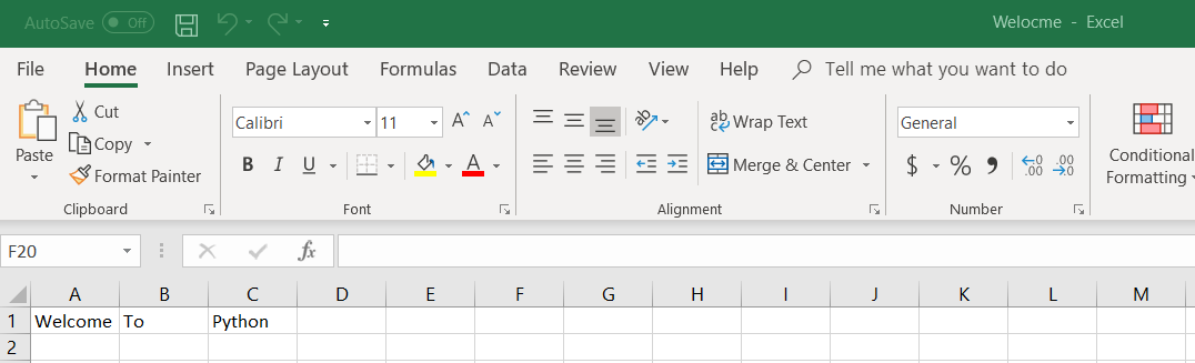 Python Scripts To Format Data In Microsoft Excel