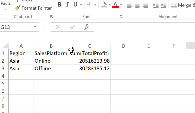 Writing wrangled data to the Blob Storage from Azure Databricks. 6/6