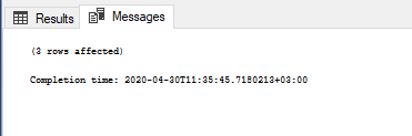 Memory-optimized tables and STATISTICS IO option