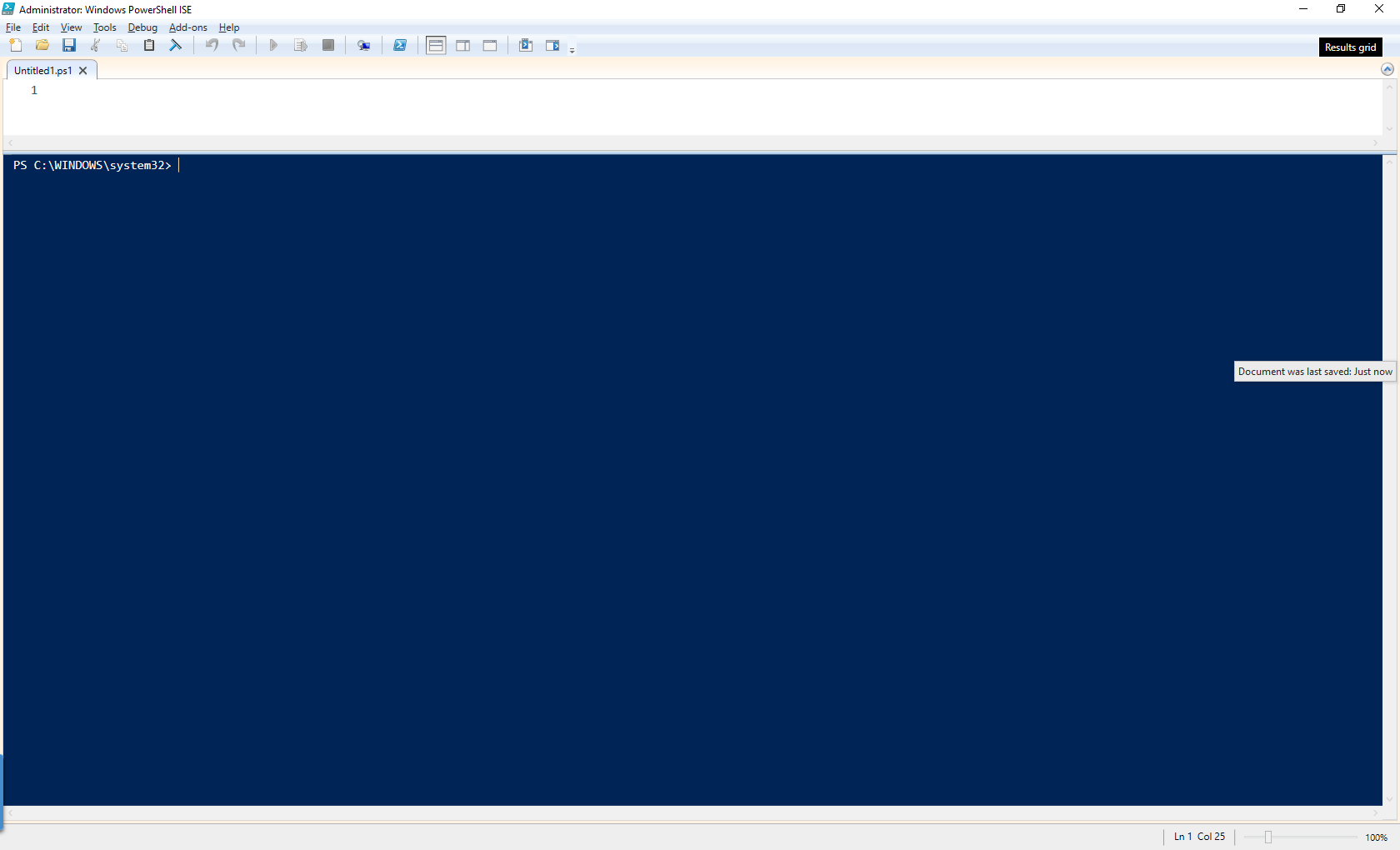 PowerShell ISE