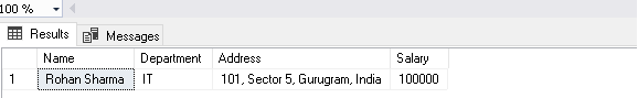 Use an Array in JSON data with JSON_VALUE() function