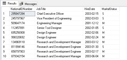 SQL Server Choose function with Select SQL Statements