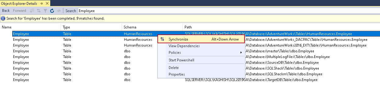 Search All Tables In Sql