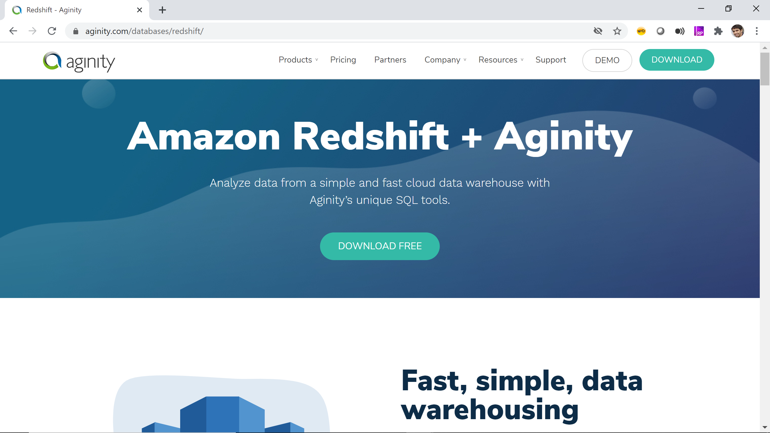 Aginity Pro for Redshift