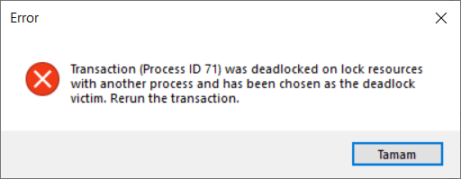 sql deadlock trying to drop a datbase