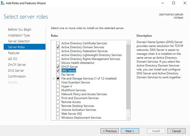 enable active directory domain services