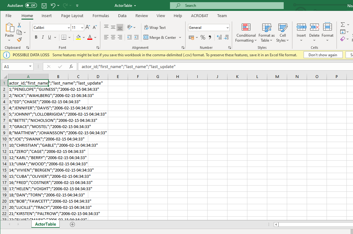 Csv File Format Meaning Importing Csv Files Into Excel Youtube 4748