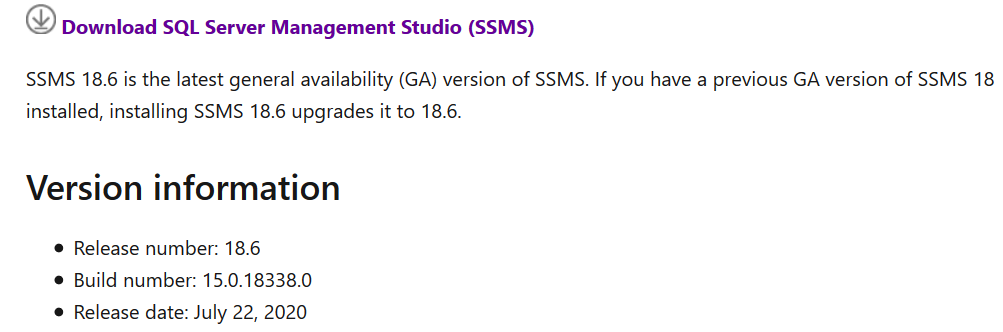 Download SSMS