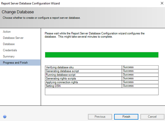 SSRS configurations