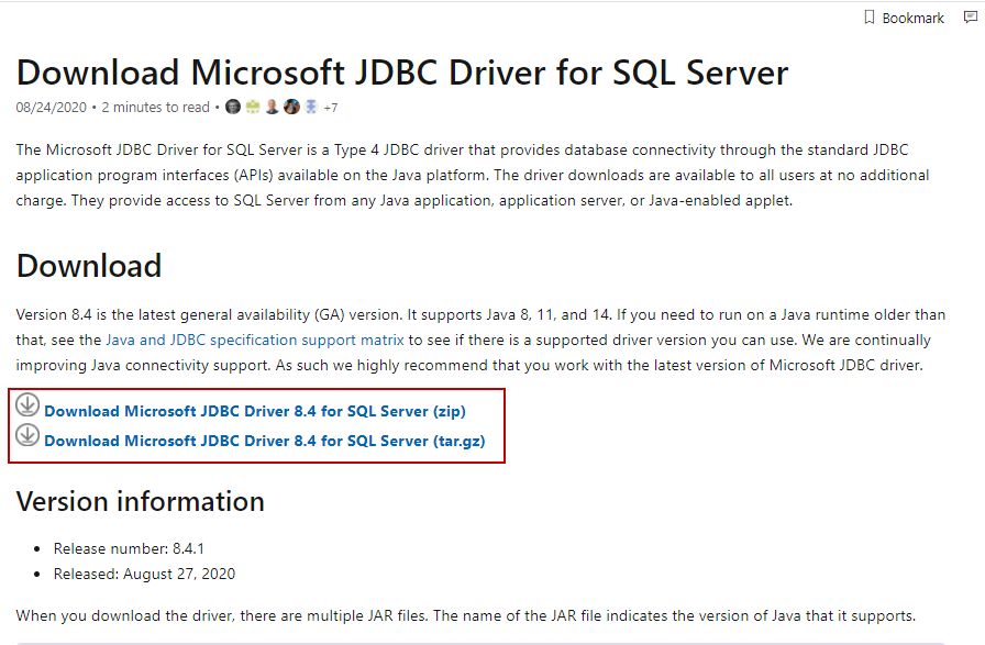 Driver sql server что это