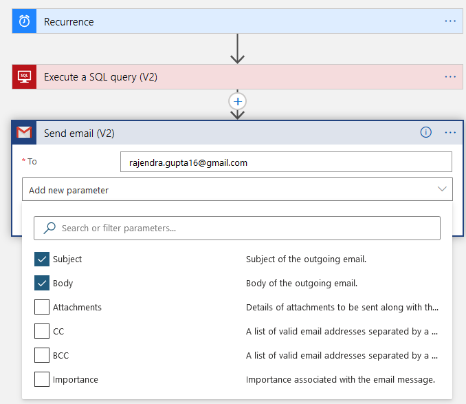 Add new parameter 