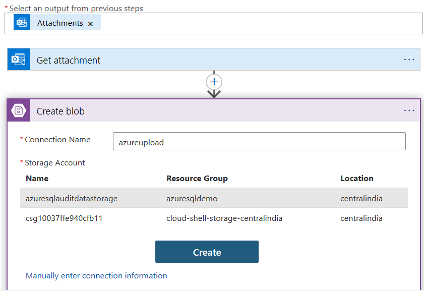 enter a connection name