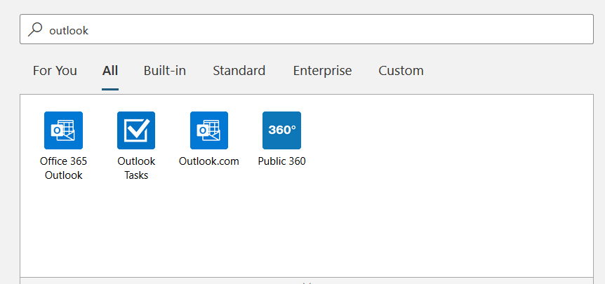 Outlook.com connector