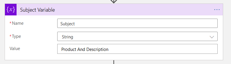 Subject variable