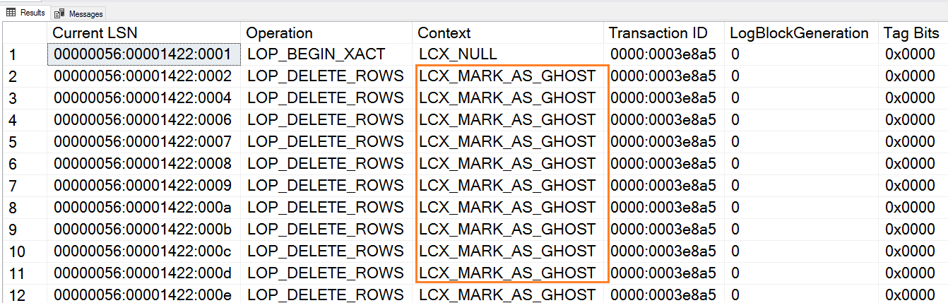 Check context as LCK_MARK_AS_GHOST