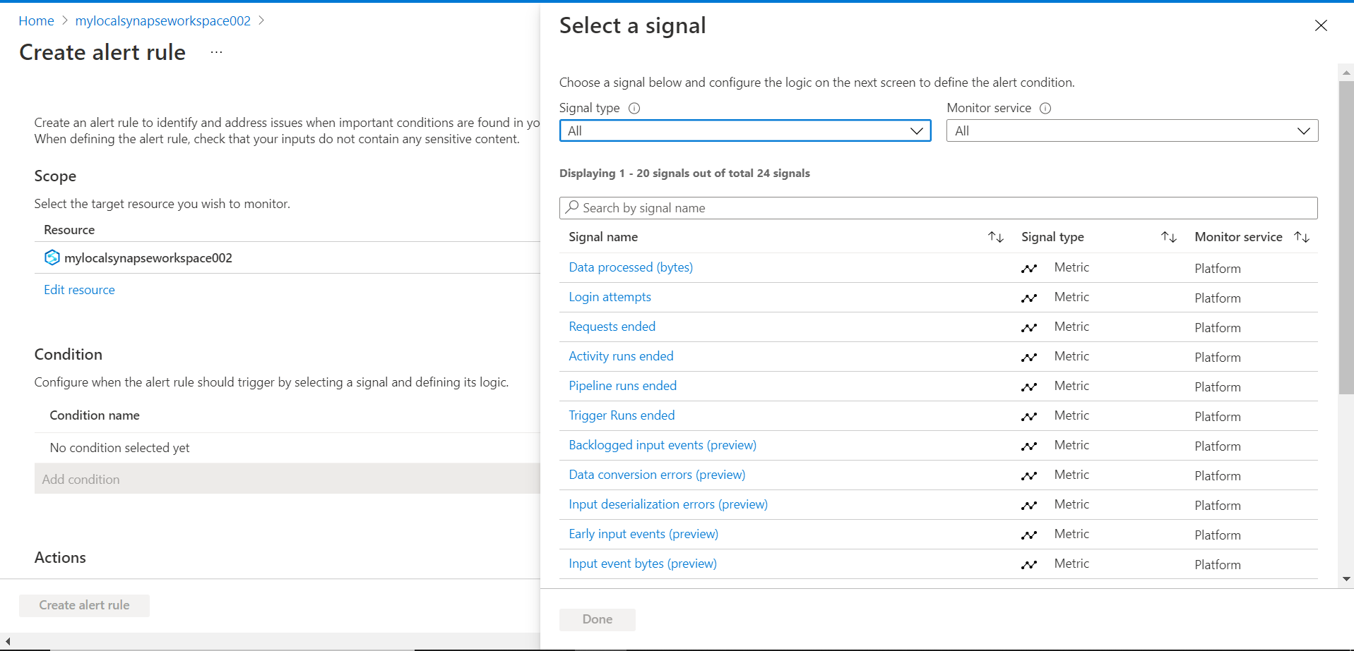 Azure Synapse Pipeline Monitoring and Alerting (Part-1) –