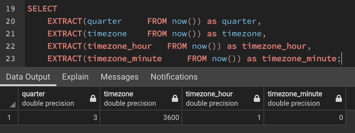 Working With Date And Time Functions In PostgreSQL 2022 