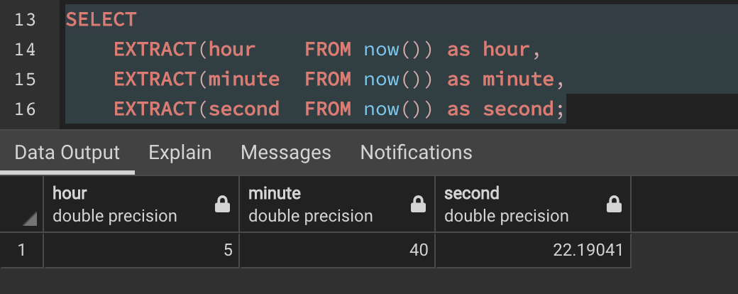 Working With Date And Time Functions In PostgreSQL